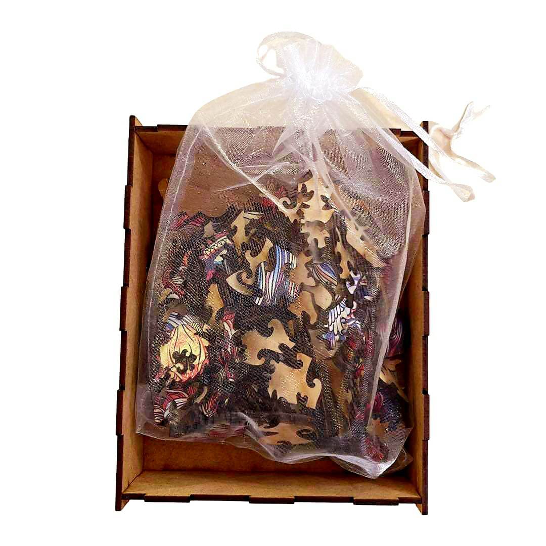 Puzzle din lemn - Dog / S