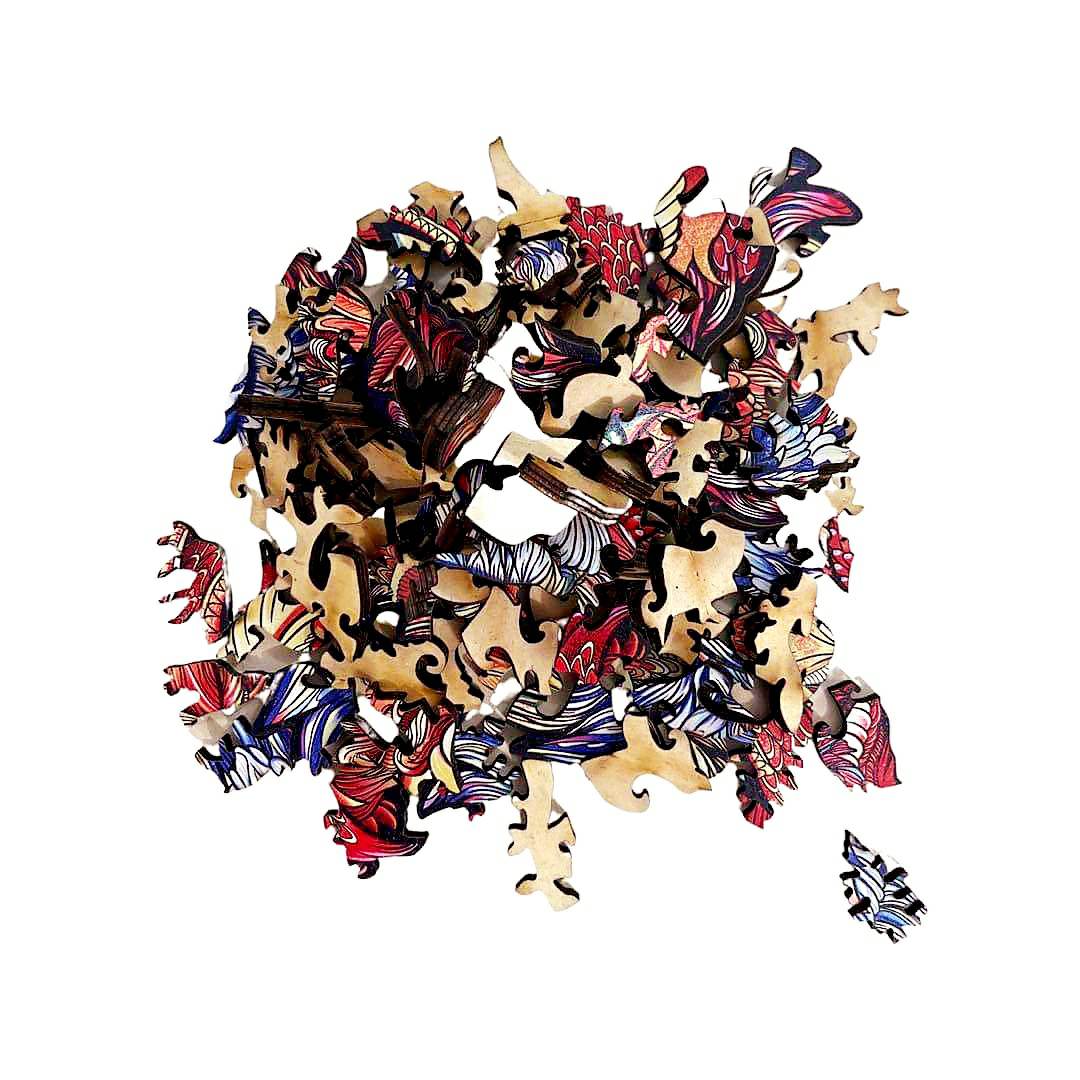 Puzzle din lemn - Cobra / L