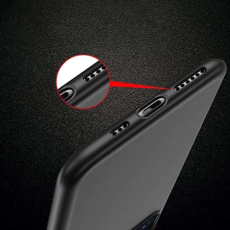 Husa moale din silicon pentru Oppo Find X5 Pro - Neagră
