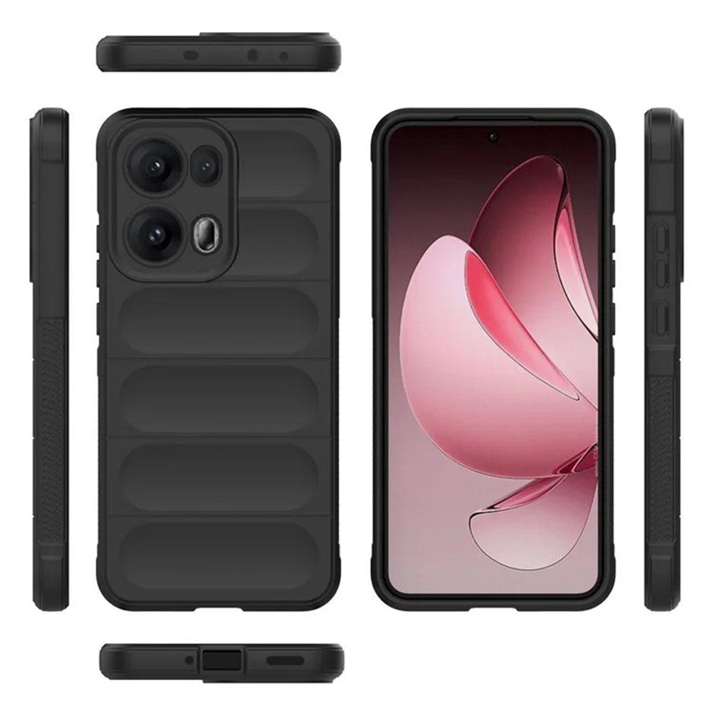 Husa Magic Shield pentru Oppo Reno13 Pro - Neagră