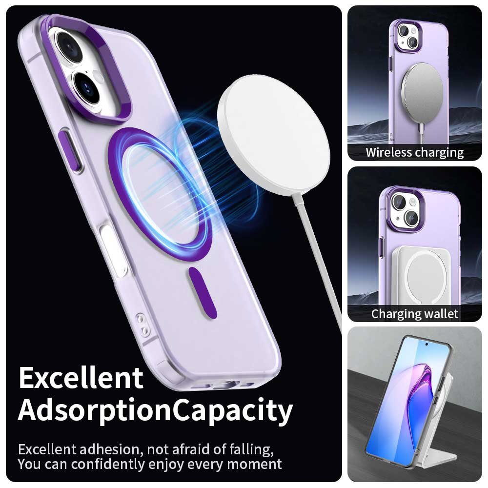 Techsuit - CandyCase MagSafe husă pentru Apple iPhone 17 - Albă