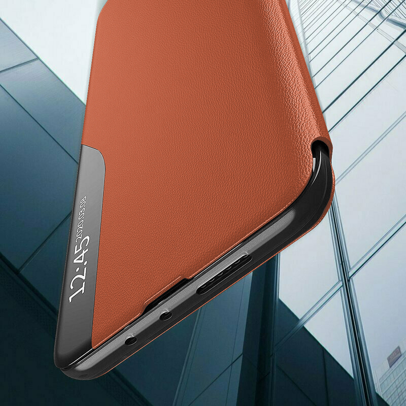 Husă elegantă tip carte View Case pentru Xiaomi 13T/13T Pro - Albastru inchis