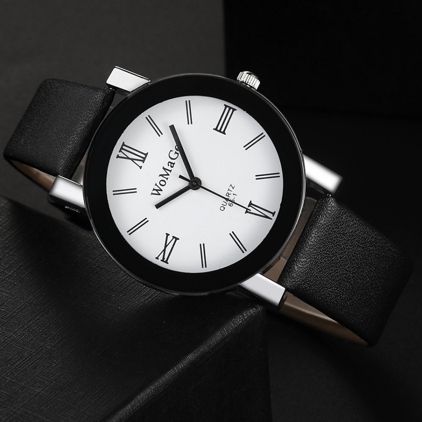 Ceas RE-13891 - Negru/Alb