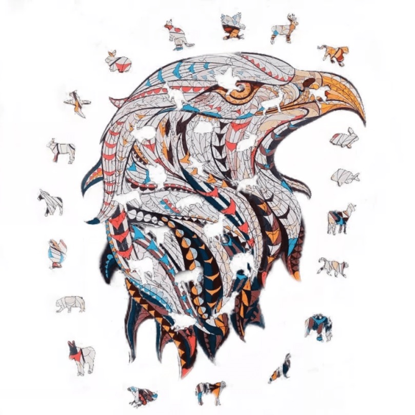 Puzzle din lemn - Adler / L