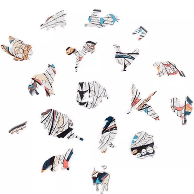 Puzzle din lemn - Adler / L