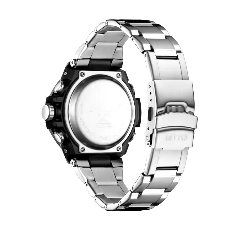 Ceas SMAEL EF-35292 - Argintiu / Auriu