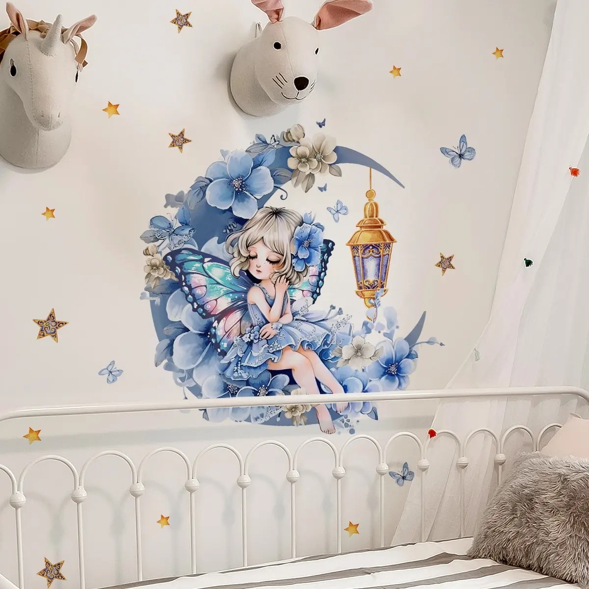 Autocolant pentru perete / Tapet Flower Moon