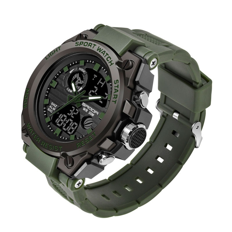 Ceas SANDA VI-14294 - Negru / Argintiu