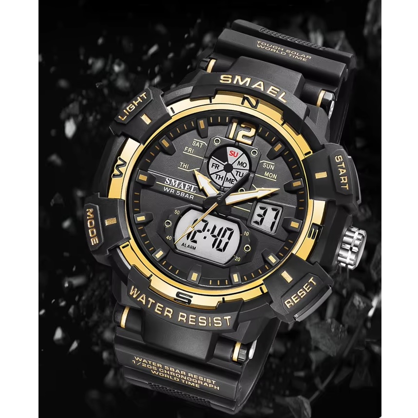Ceas SMAEL DA-29416 - Negru / Alb