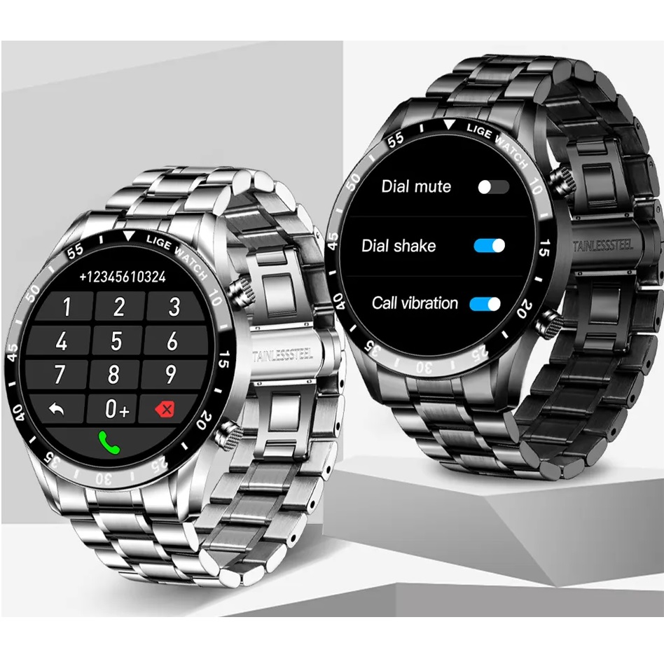 Ceas inteligent LIGE LU-23958 - Negru