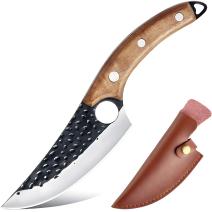 Cuțit de bucătărie OK-18423 - Maro/Cu carcasă