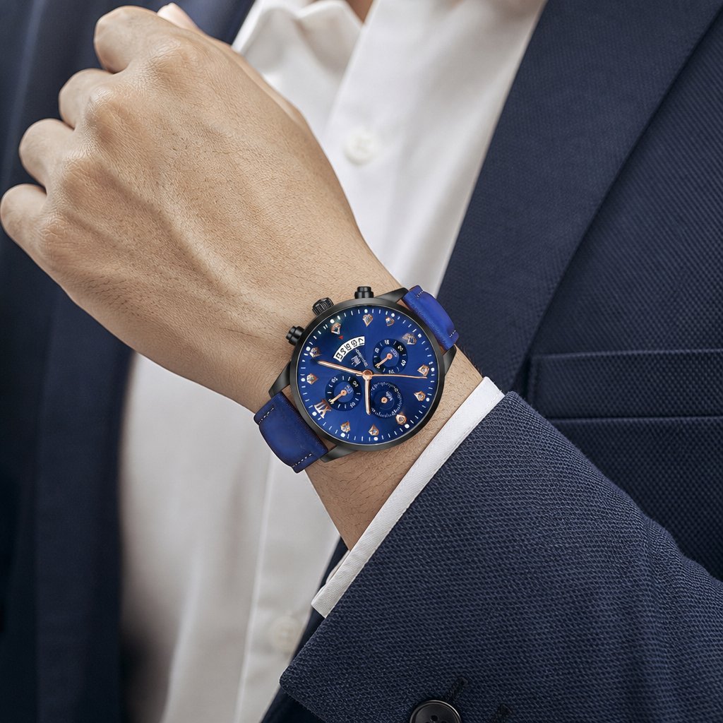 Ceas QU-14272 - Albastru