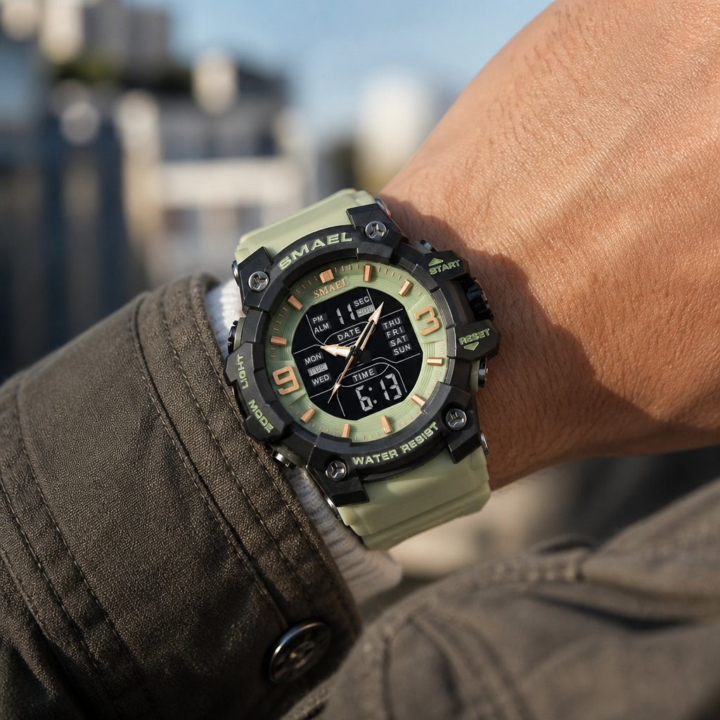 Ceas SMAEL TR-29454 - Verde